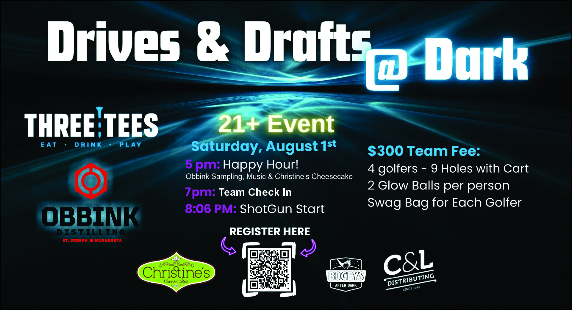 Drives & Drafts @ Dark